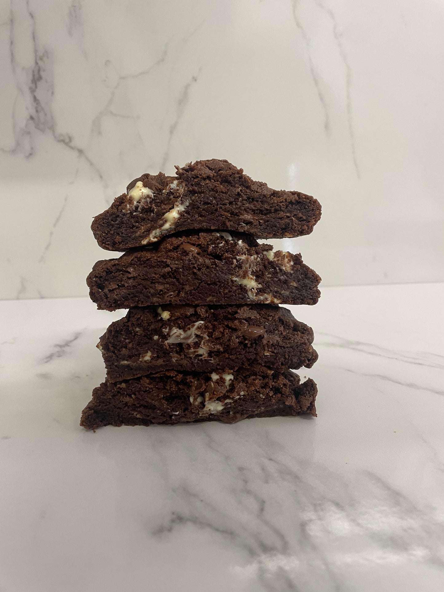 Triple chocolate chip cookie