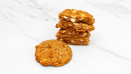 Biscoff White chocolate cookie