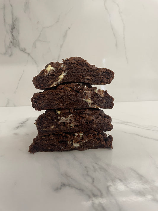 Triple chocolate chip cookie