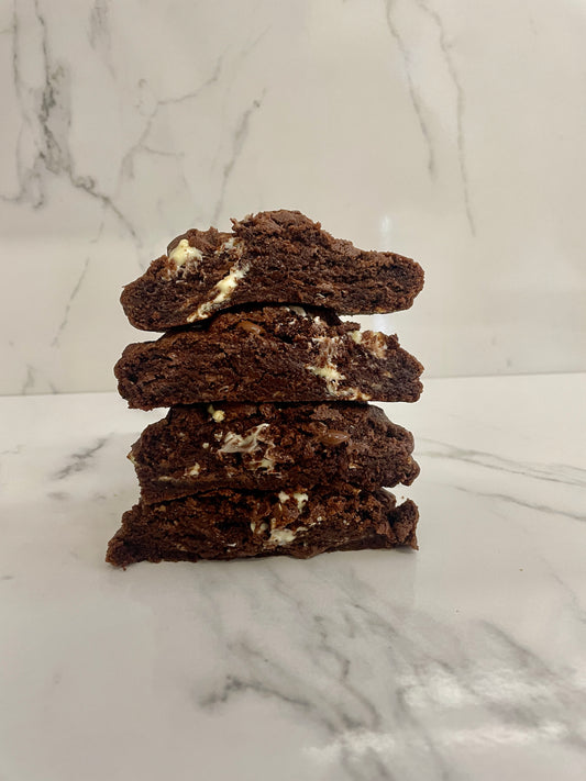 Triple chocolate chip cookie